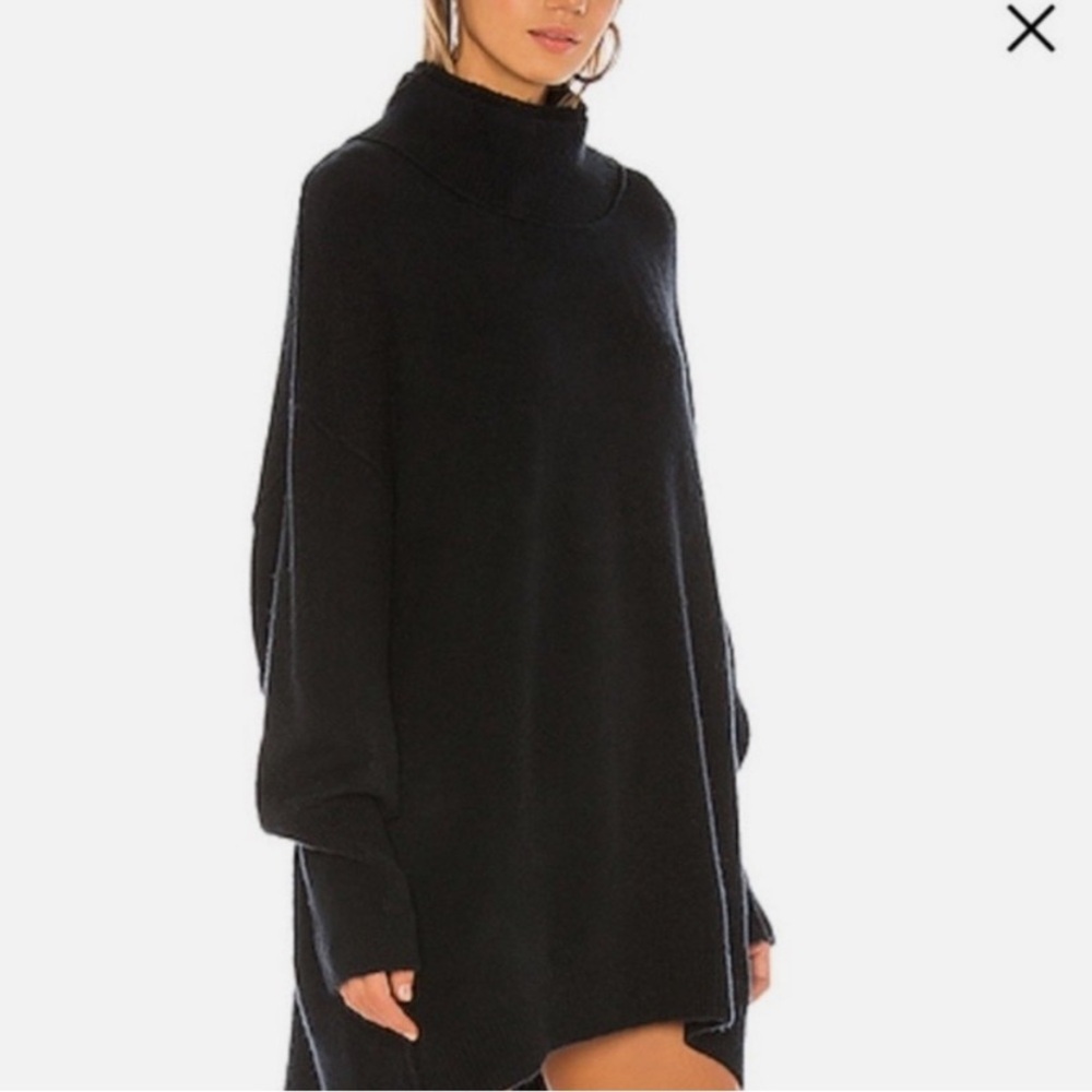Free People Afterglow Mock Neck Sweater